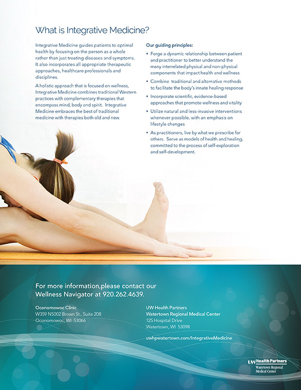 Integrative Medicine flyer