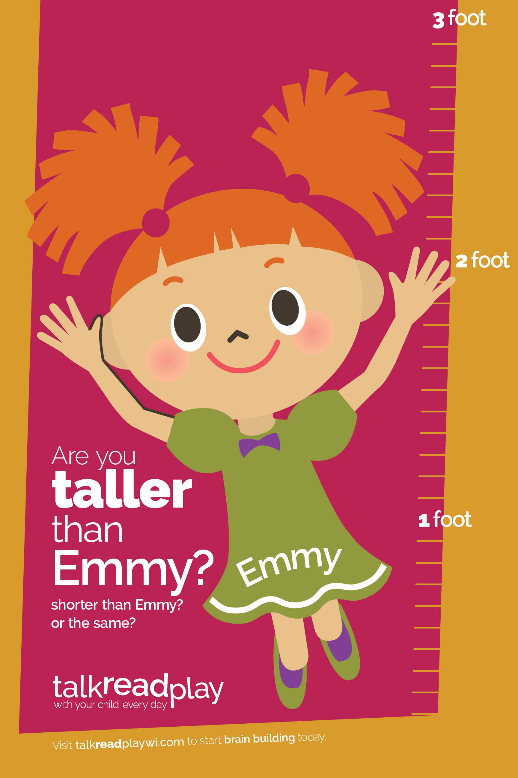 Talk Read Play Growth Chart